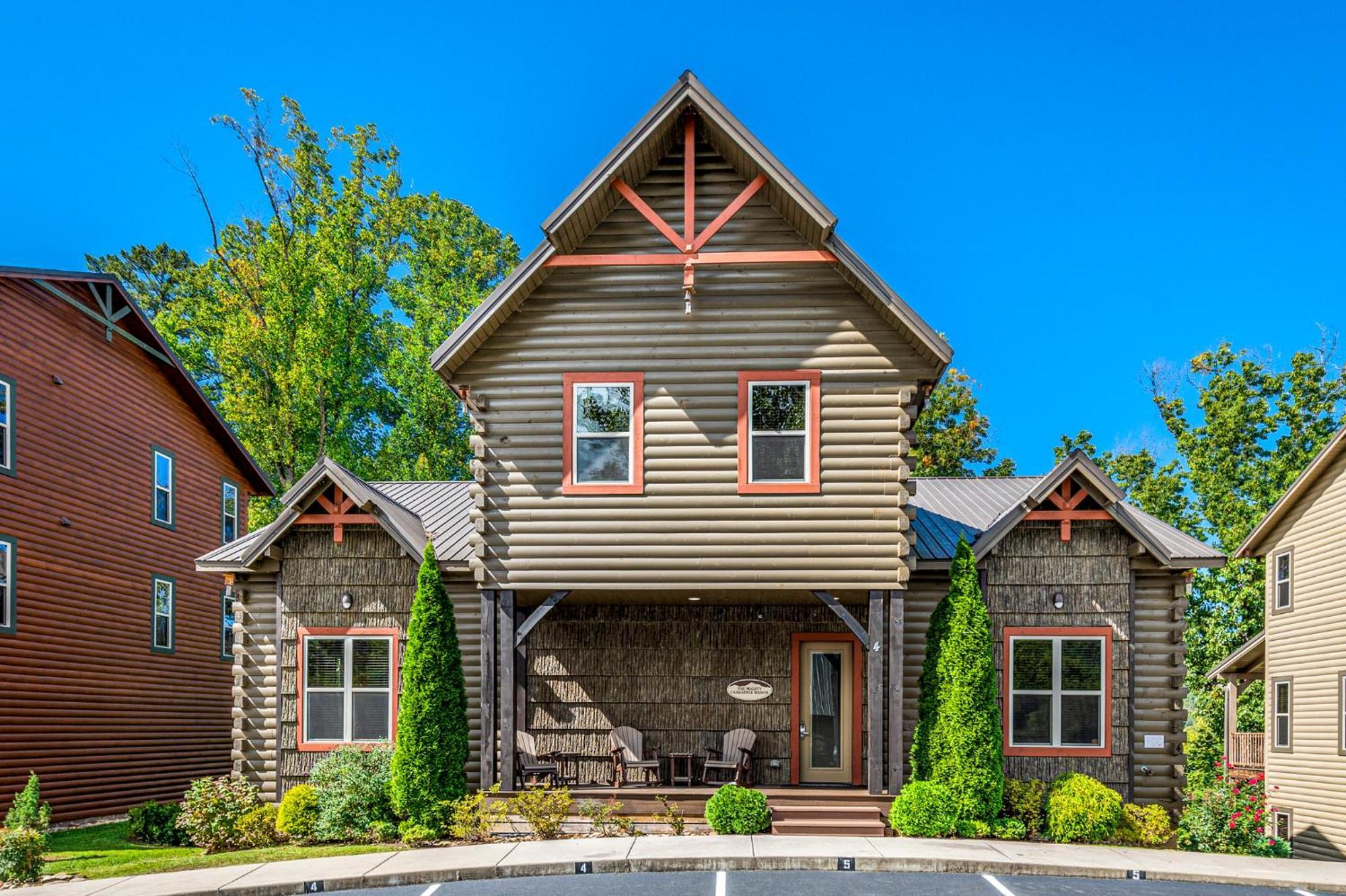 גטלינבורג The Mighty Crabapple Manor By Stony Brook Cabins מראה חיצוני תמונה